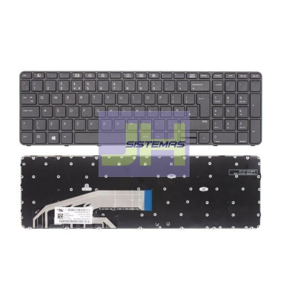 Teclado Laptop  HP 450 G3/455 G3/ 470 G3 con frame/ iluminado