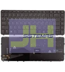 Teclado Laptop  HP 840-G2-AB / 840 G1 / 840 / 850 G2 / G1 850 / BACKLIT
