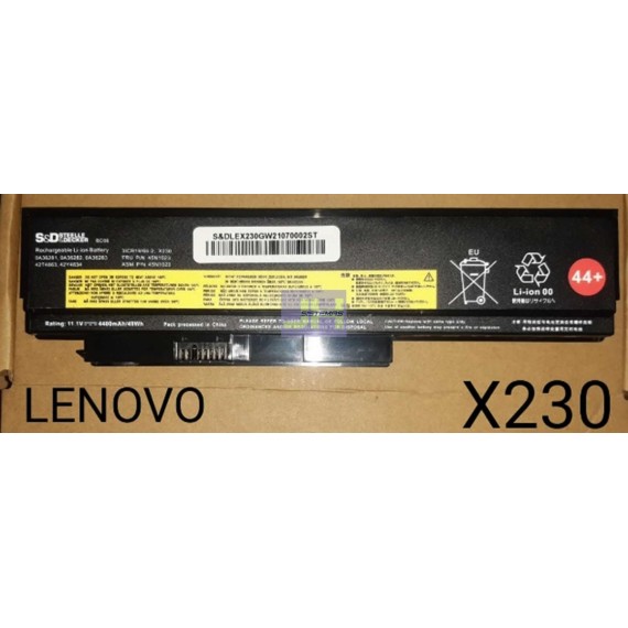 Batería 45N1029 para Lenovo X230