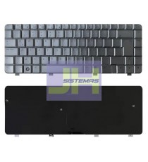 Teclado Laptop  HP DV4-1000 PLATEADO