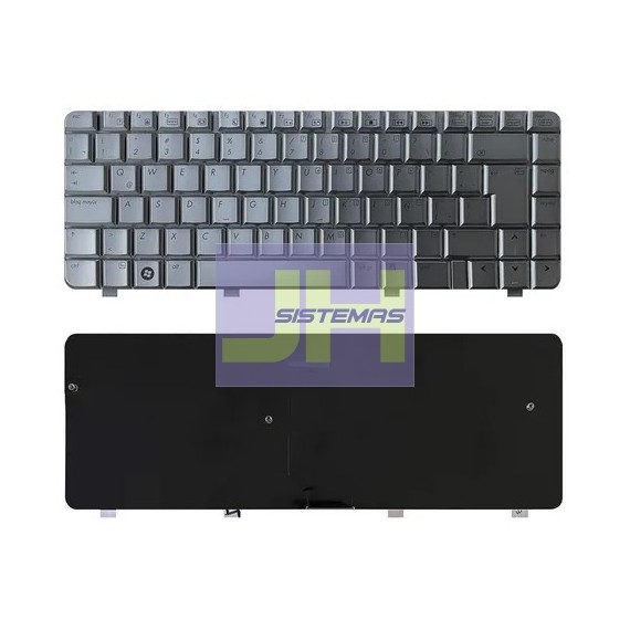 Teclado Laptop  HP DV4-1000 PLATEADO