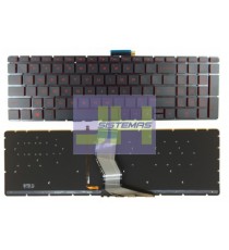 Teclado Laptop  HP OMEN 15AX ILUMINADO