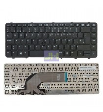 Teclado Laptop  HP 640 G1 WITH STICK POINT WITH FRAME