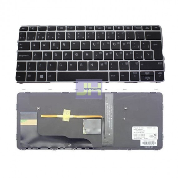 Teclado Laptop  HP 820  G3 / 820 G4  BACKLIT