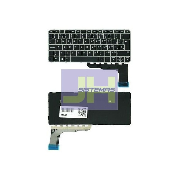 Teclado Laptop  HP 820  G3 / 820 G4 WTHOUT BACKLIT WITHOUT STICK POINT OEM
