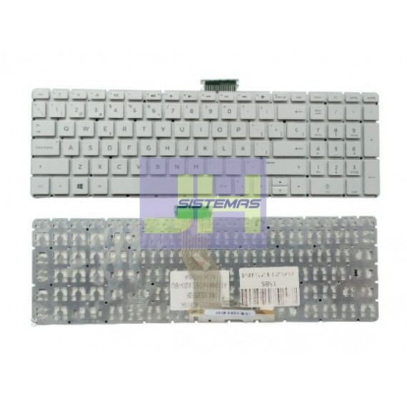 Teclado Laptop  HP 15 DA BLANCO