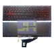 Teclado Laptop  HP 15DC-15DH BACKLIT RED LETTERS