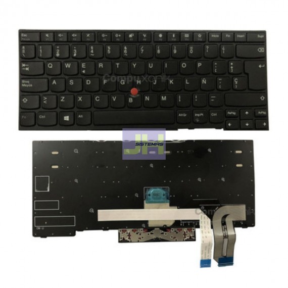 Teclado Laptop Lenovo E480 E485 L480 L380 T490 T14 E490 E495 L490 T495 Yoga T480S L390 P43S P14S