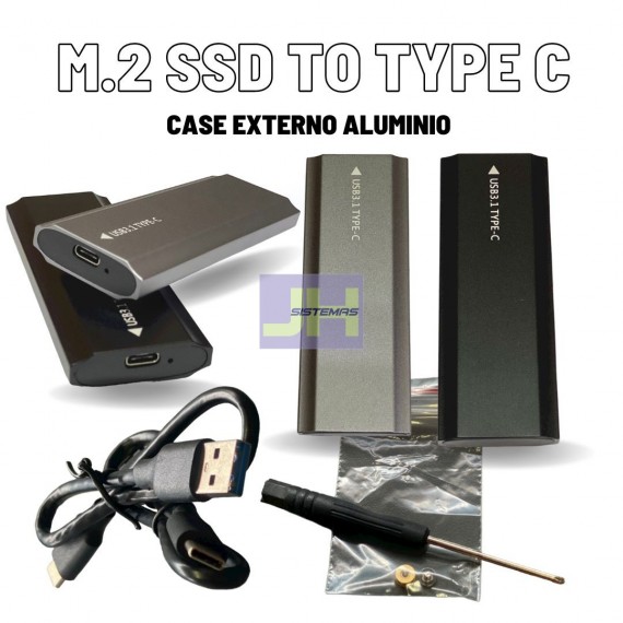 Case - Adaptador para SSD M2 NVMe PCI Express