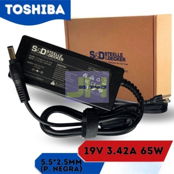 Cargador para Toshiba 19V-3.42A 65W