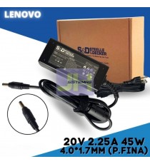 Cargador para Lenovo 20V  -  2.25A 45W punta fina