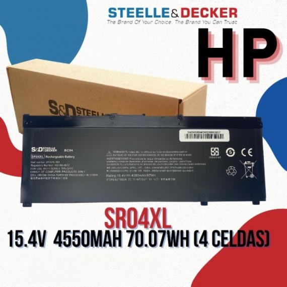 Batería para laptop Hp SR04XL