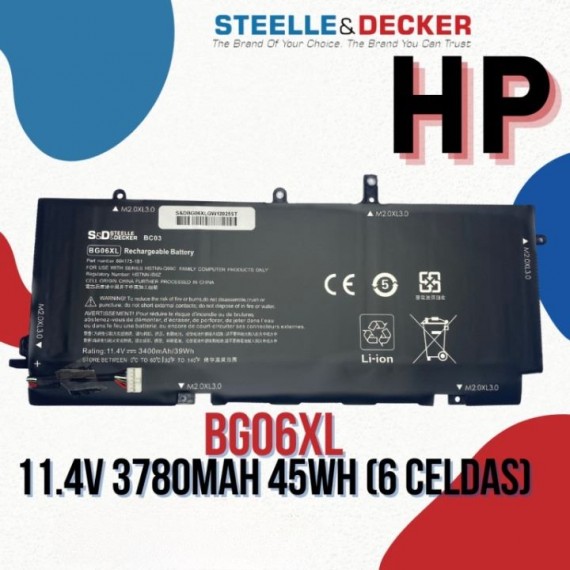 Batería para laptop Hp BG06XL