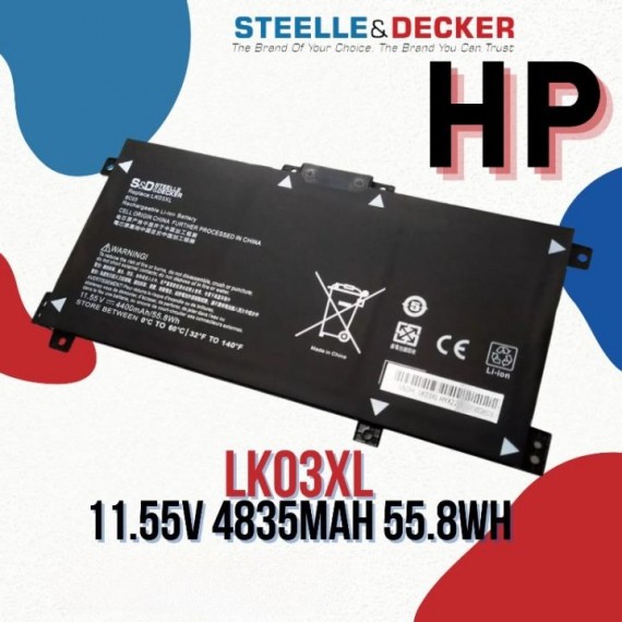 Batería para laptop Hp LK03XL