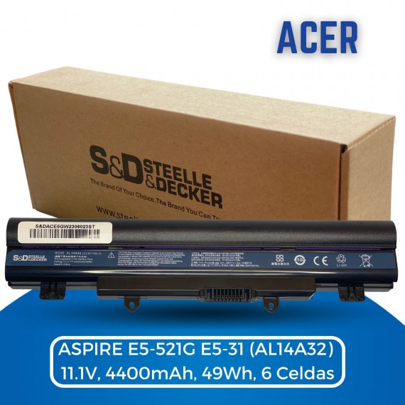 Bateria para Acer Aspire E5-521G E5-31 (AL14A32)