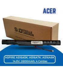 Bateria para Acer ASPIRE AS16A5K, AS16A7K, AS16A8K, E15, E5-475, EE5-575, E E5-576,  E5-774