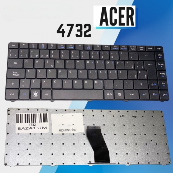 Teclado laptop Acer 4732 4732Z 4739 4739Z