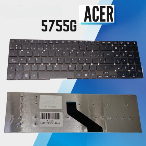 Teclado laptop Acer 5755G / V3-571 / NV50 / NV55/E1-510/ E1-530/ E1-570/ E1-572