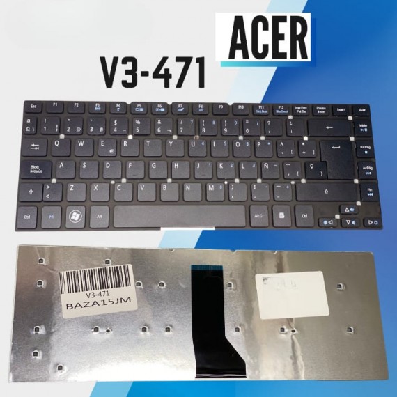 Teclado laptop Acer V3-471 / 3830T / E5 471