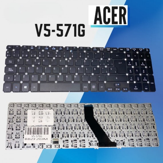 Teclado laptop Acer V5-571G PALMREST