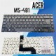 Teclado laptop Acer  ASPIRE M5-481 M5-481T NO ILUMINADO