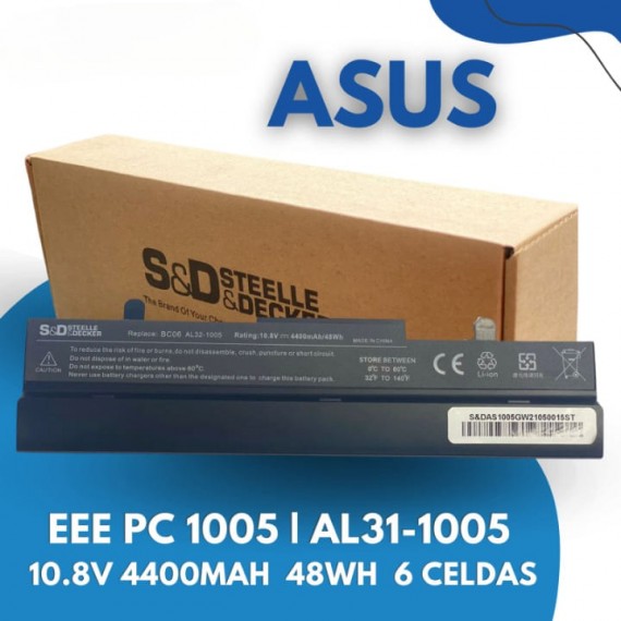 Bateria para Asus EEE PC 1005 /AL31-1005