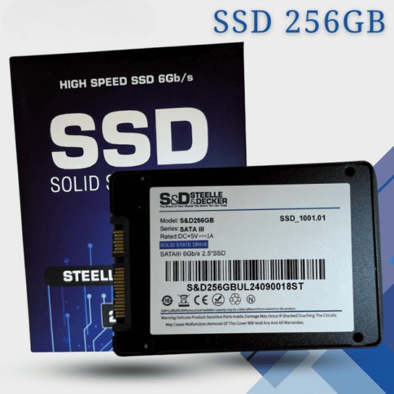SSD Unidad de estado sólido SATA de 256GB