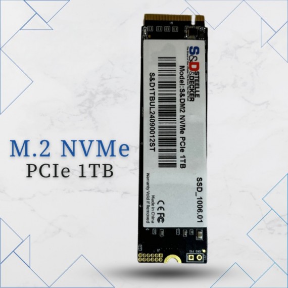 SSD Steelle & Decker M.2 NVME PCIe de 1TB