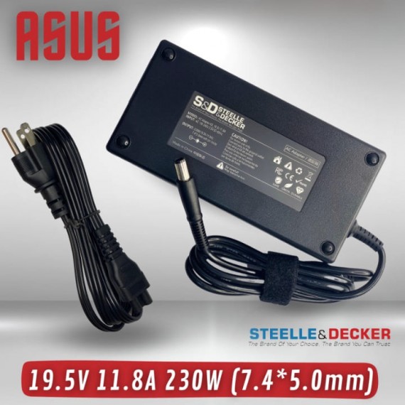 Cargador para Asus de 19.5V - 11.8A 230W Punta Aguja fina