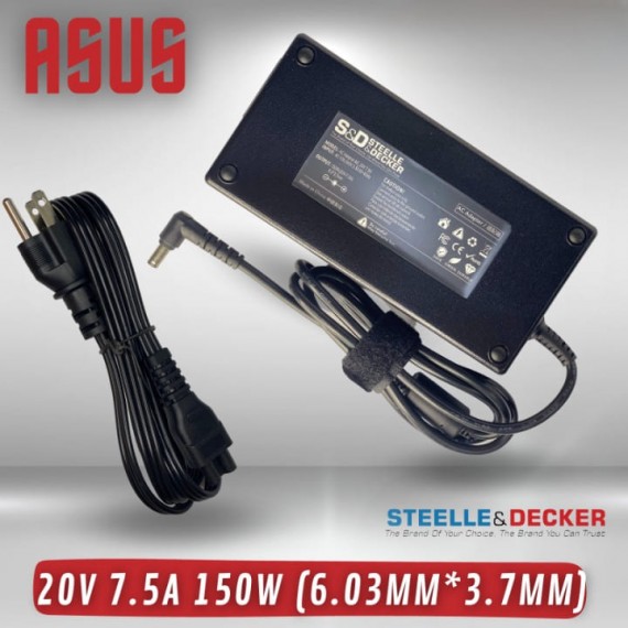 Cargador para Asus de 20V - 7.5A 150W Punta Aguja fina