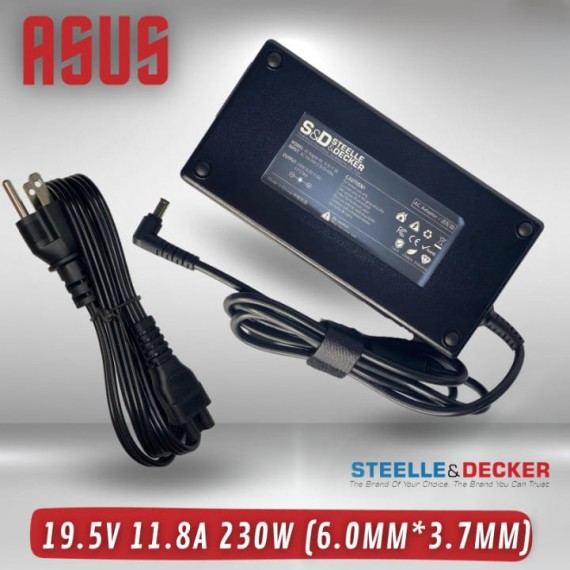 Cargador para Asus de 19.5V - 11.8A 230W Punta Aguja fina