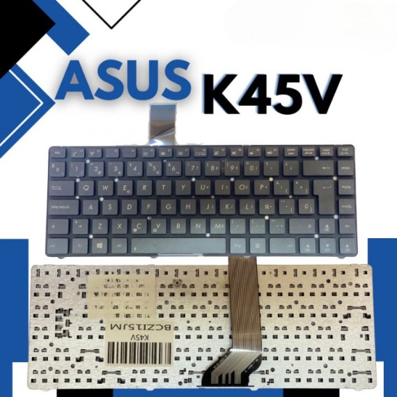 Teclado Laptop Asus K45V / R400V /  R400 /  A45VD / A45V / A85V / K45 / R400V / N46 / P45 /  K45VD / A45VM