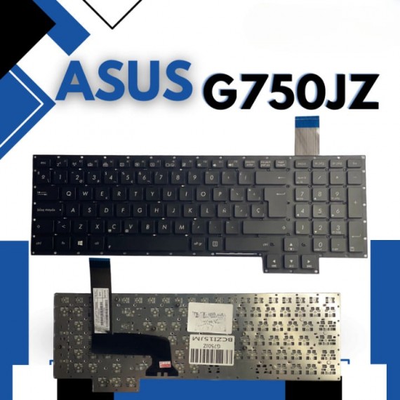 Teclado Laptop Asus G750JZ