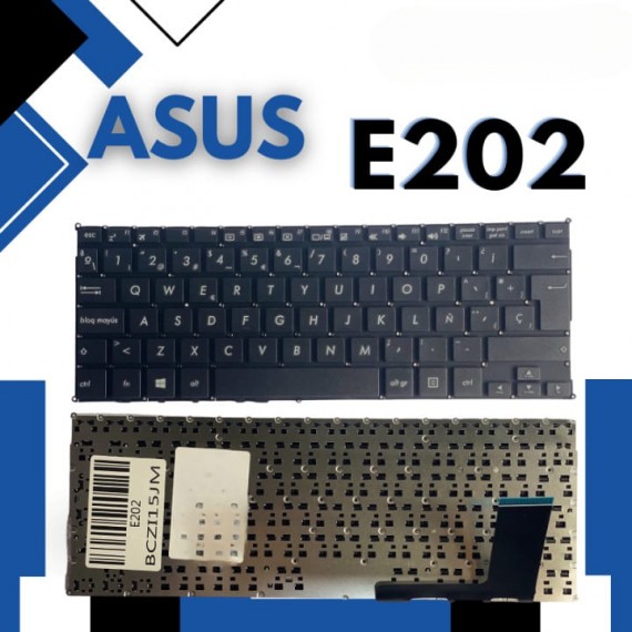 Teclado Laptop Asus E202 / TP201SA /X205 / X205T /X205TA / E202S NEGRO