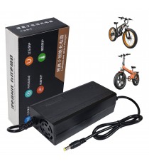 Cargador Para Bicicleta Eléctrica de 48V, Salida: 54.6V 2A, Modelo: 48V2A, Conector DC2.1