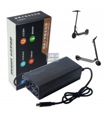 Cargador Para Scooter Eléctrico de 36V, Salida: 42V 2A, Modelo: 36V2A, Conector 8mm