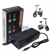 Cargador Para Bicicleta Eléctrica de 48V, Salida: 54.6V 3A, Modelo: 48V3A, Conector DC2.1