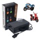 Cargador Para Moto Eléctrica de 72V, Salida: 84.0V 3A, Modelo: 72V3A, Conector IEC