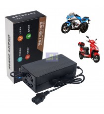 Cargador Para Moto Eléctrica de 72V, Salida: 84.0V 3A, Modelo: 72V3A, Conector IEC