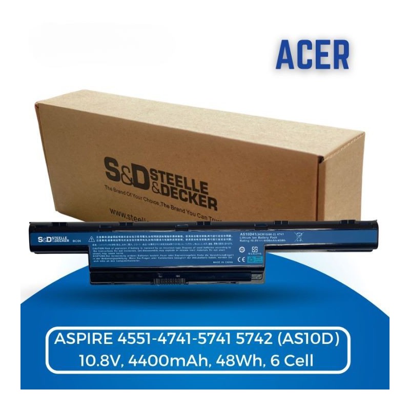 Bateria para Acer Aspire 4551-4741-5741 (AS10D)