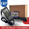 Cargador para Hp 18.5V - 3.5A 65W Punta Amarilla