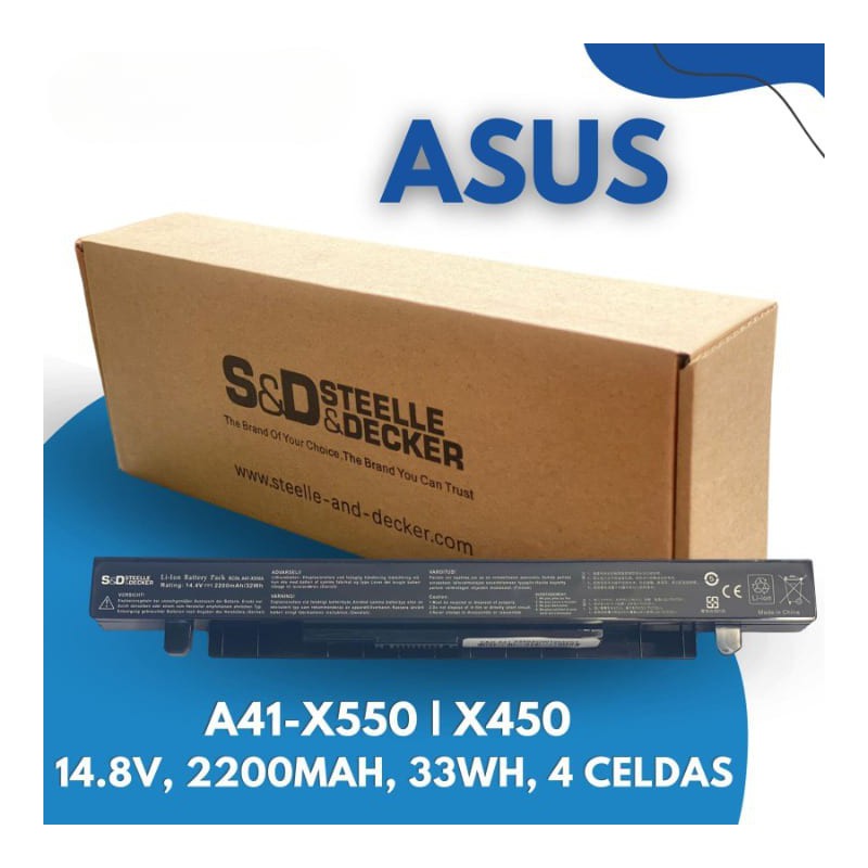 Batería para Asus A41-X550, X450
