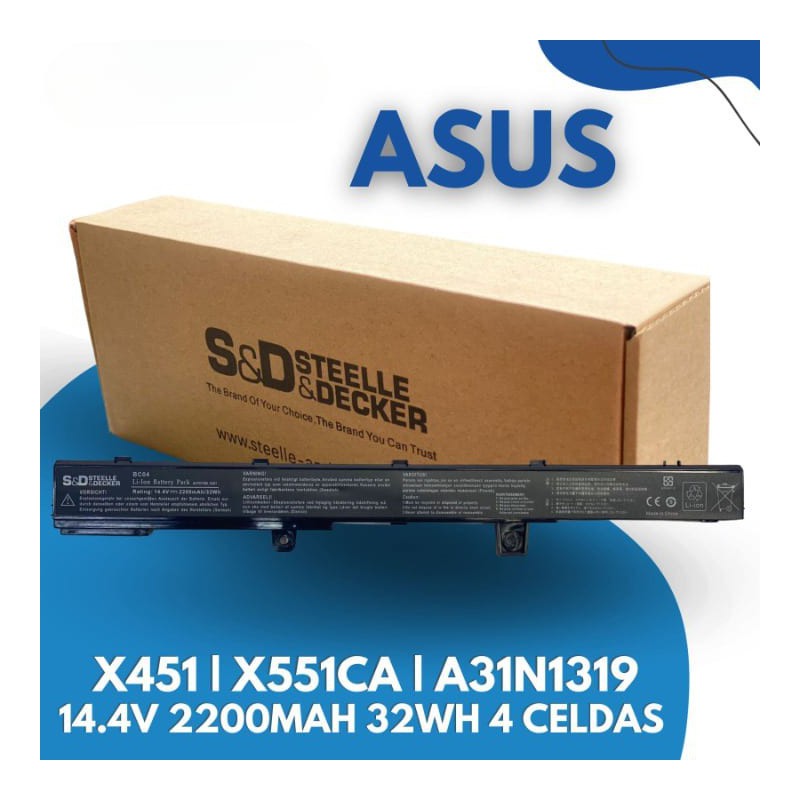 Batería para Asus X451-X551 CA- A31N1319