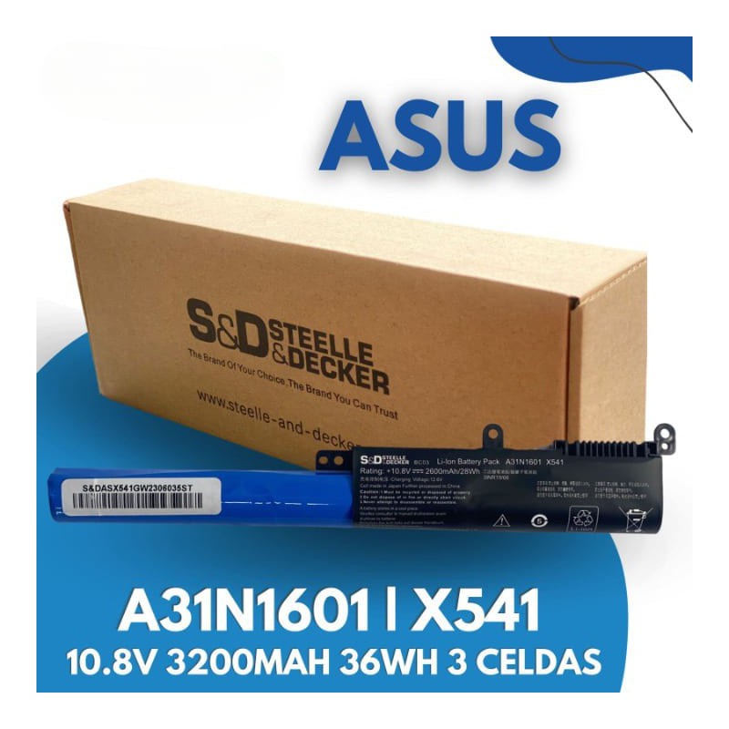 Batería para Asus A31N1601 / X541