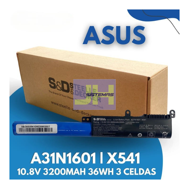 Batería para Asus X541 A31N1601