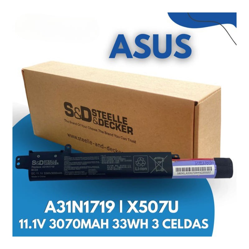 Batería para Asus A31N1719