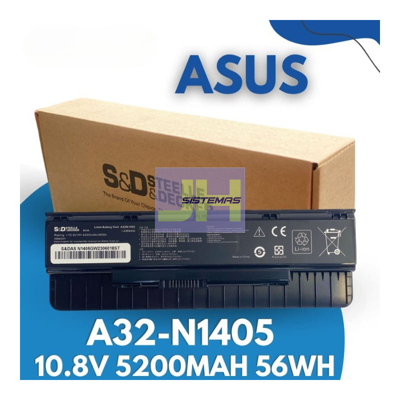 Batería para Asus A32-N1405 G551 G551J G771