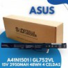 Batería para Asus A41N1501 GL752VL