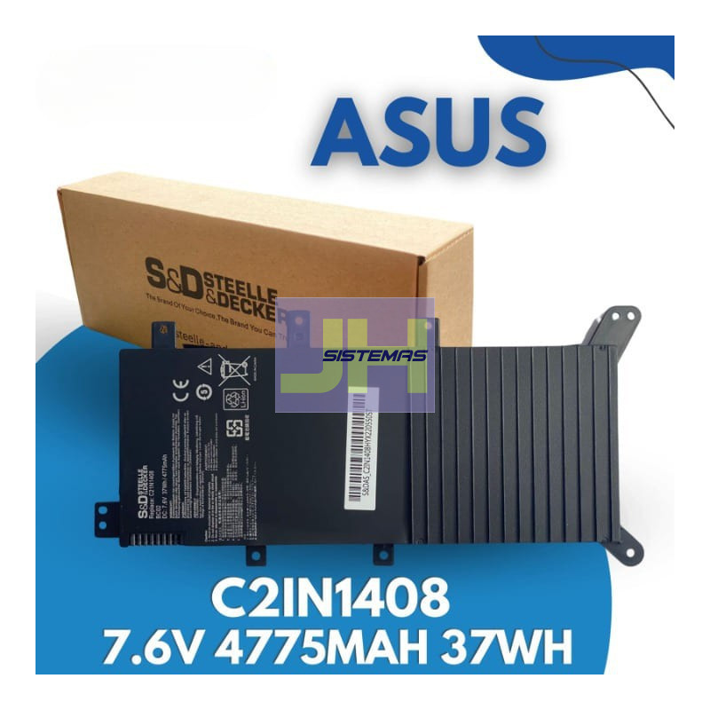 Batería para Asus VivoBook K555L X555LA y V555L C2IN1408