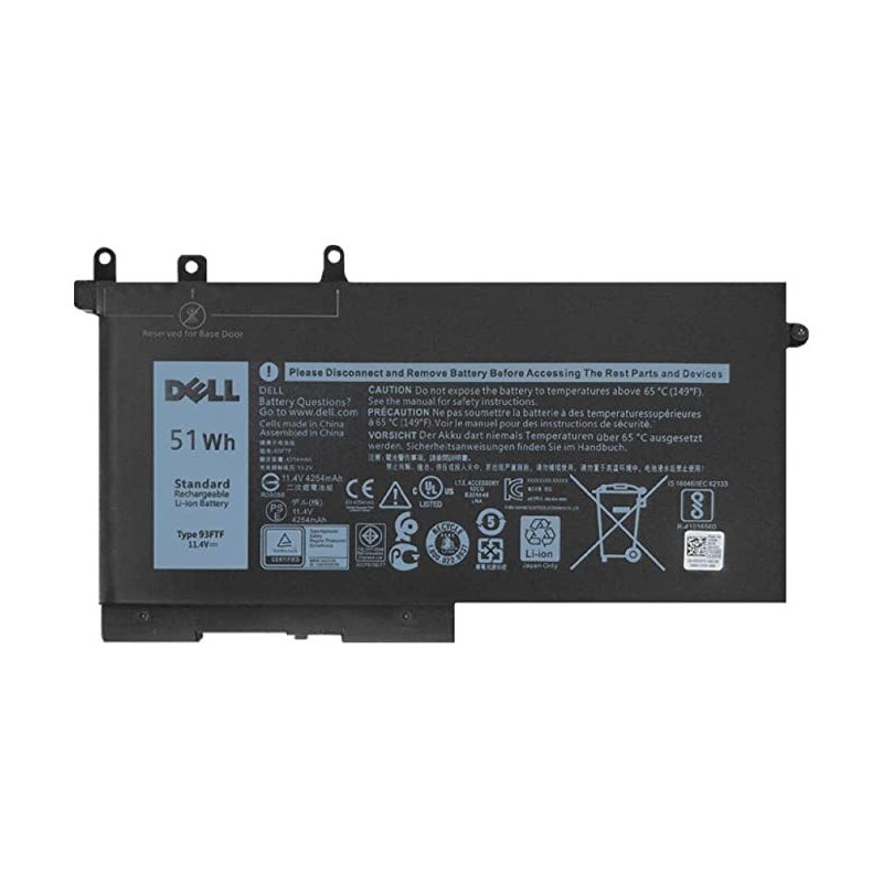Batería para DELL 93FTF 5280, 5288, E5480, E5580, E5490, E5590